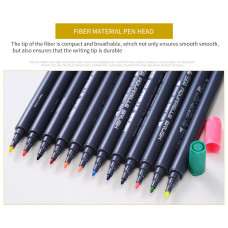 STA 3110 Dual Brush Watercolor Pen Set 36 Colors Art Markers