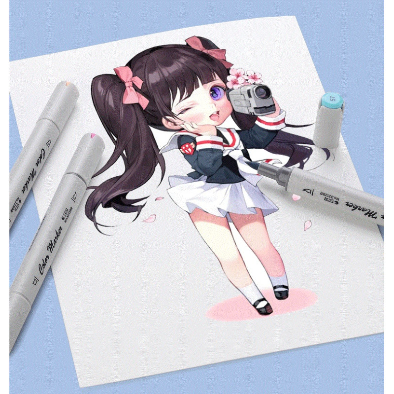 Manga Artists' Beginner's Guide to Alcohol Markers — Zakka