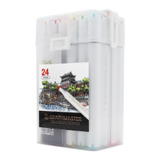 GRAPHMASTER GM1020 Alcohol Markers,12/24/36/48/60/80/108 Color