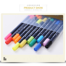 STA 48 Colours Watercolor Brush Pens Dual Tip Paint Markers