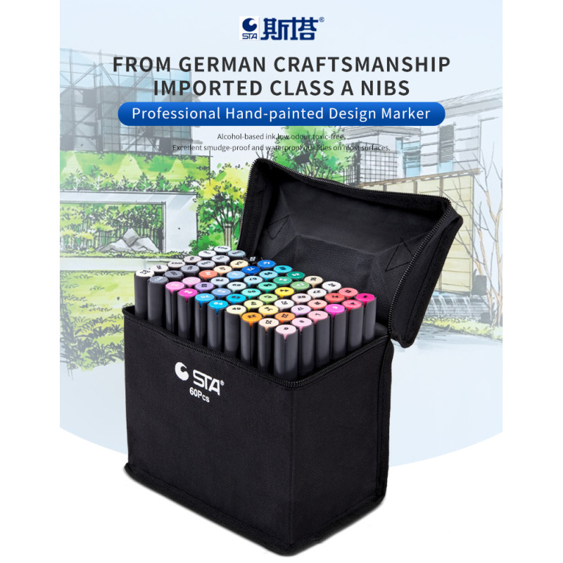 Professional Markers Set – Art Secret