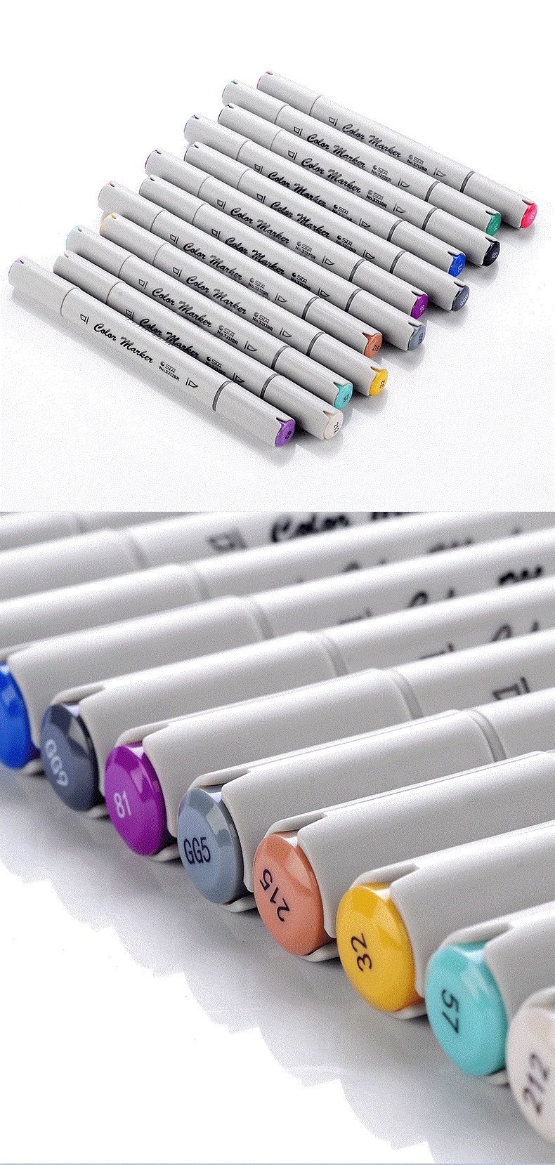 Sta Skin Tone Markers - 12 Set - Zenartify